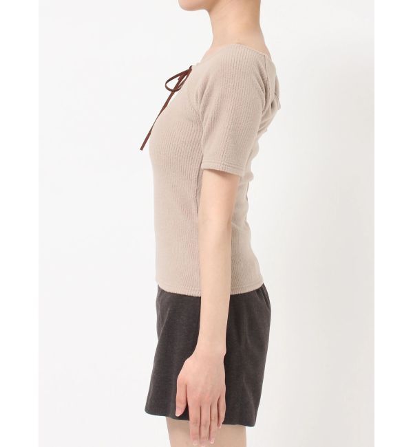 RESEXXY「バックツイストテレコトップス」|Tシャツ・カットソー|