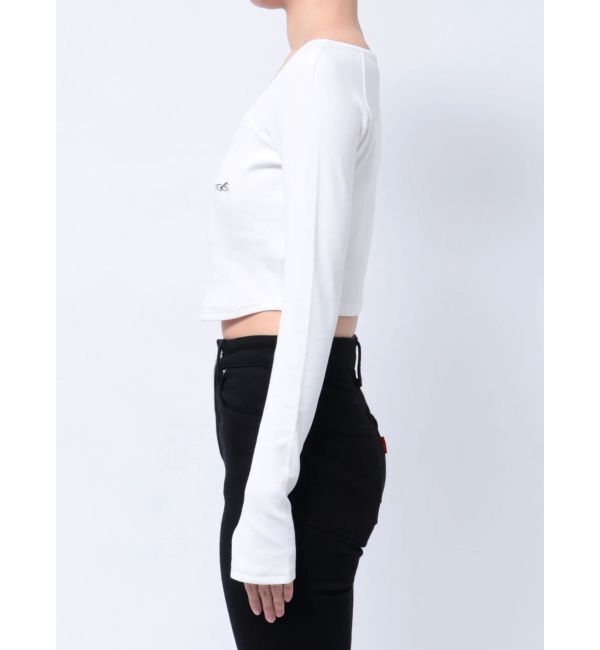 EMODA「クロスクロップドトップ」|Tシャツ・カットソー|
