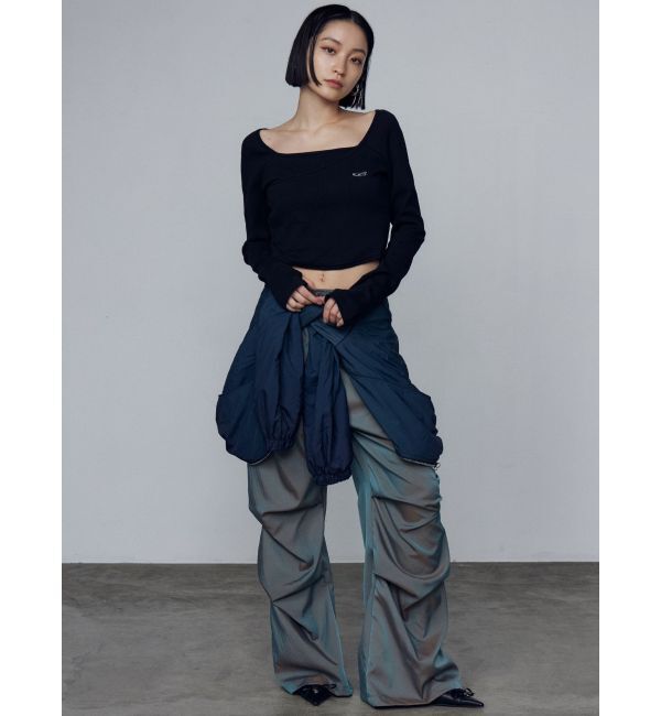 EMODA「クロスクロップドトップ」|Tシャツ・カットソー|