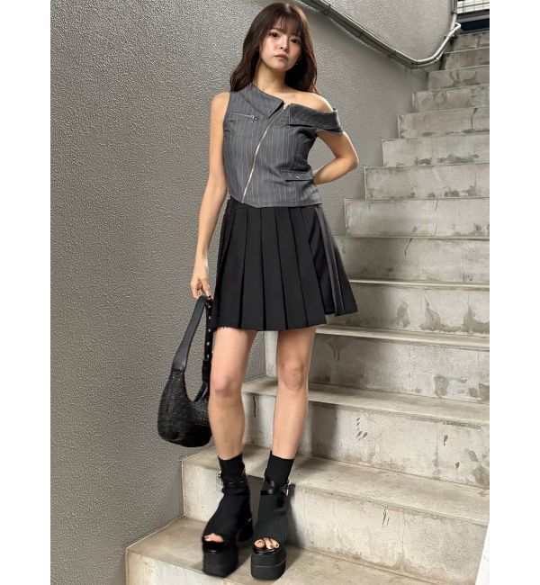 MURUA「ライダースワンショルシャツ」|シャツ・ブラウス|