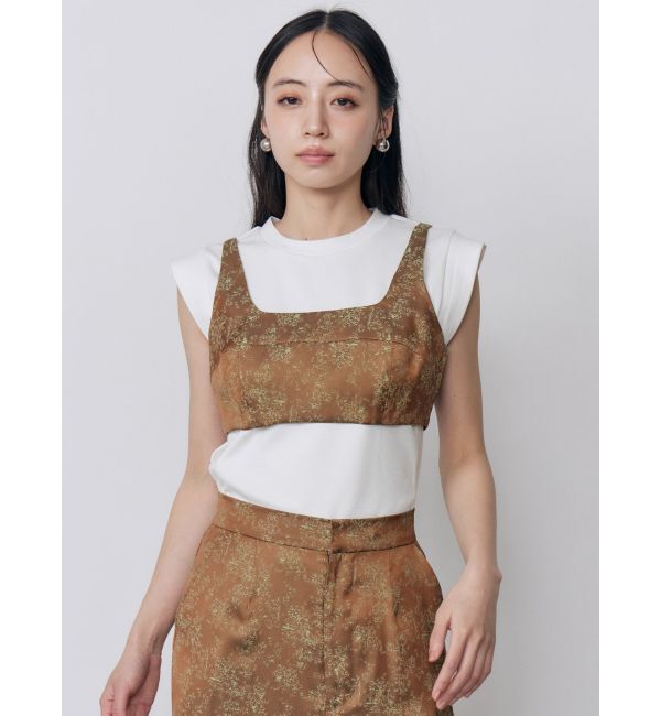 MURUA「ジャカードバックベルトビスチェ」|その他|