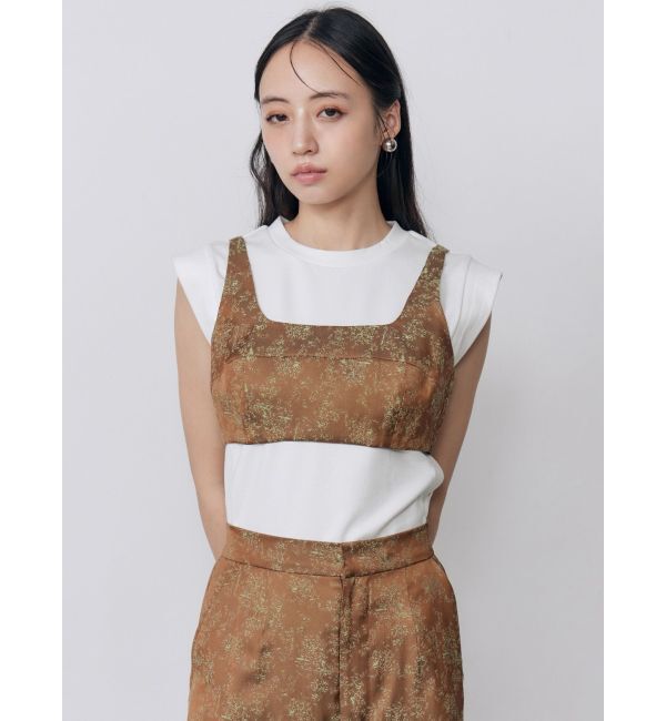 MURUA「ジャカードバックベルトビスチェ」|その他|