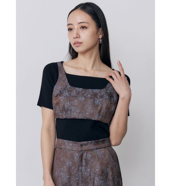 MURUA「ジャカードバックベルトビスチェ」|その他|