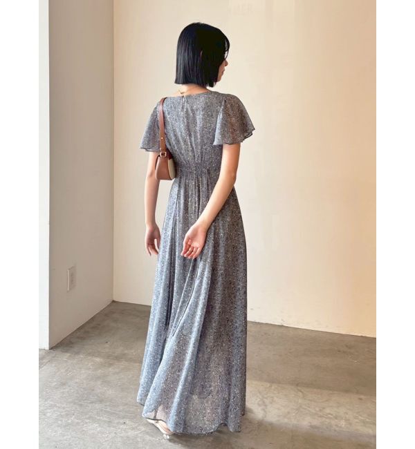 LAGUNAMOON「フローラルカシュクールワンピース」|ワンピース|
