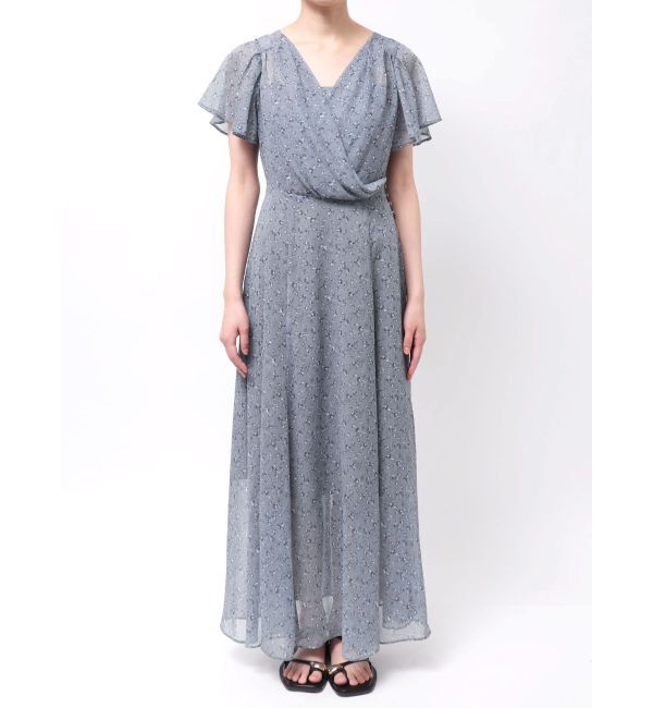 LAGUNAMOON「フローラルカシュクールワンピース」|ワンピース|