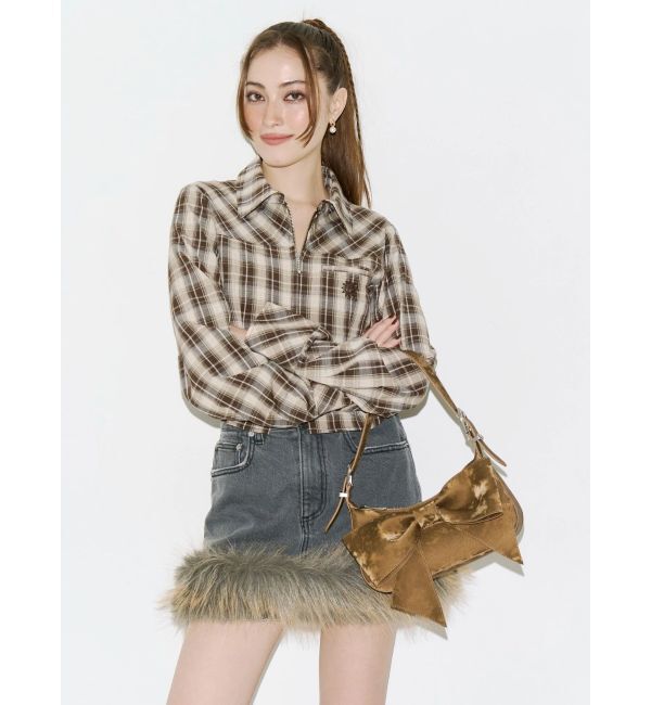 EVRIS「RIBBONハンドBAG」|ハンドバッグ|
