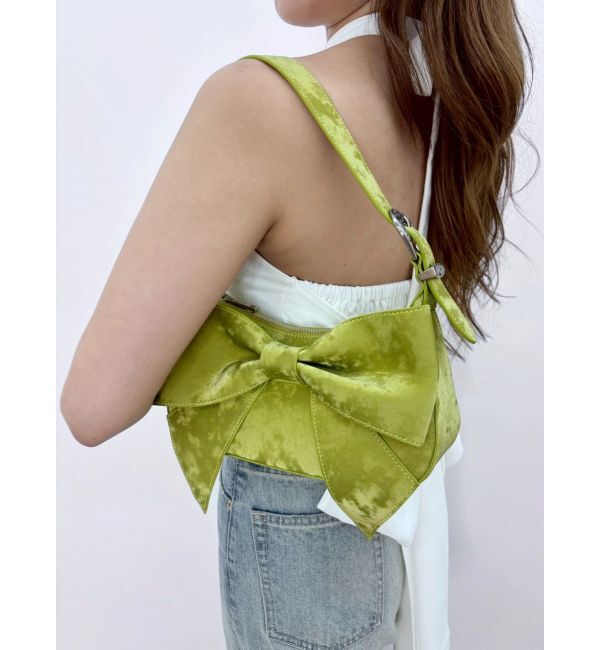 EVRIS「RIBBONハンドBAG」|ハンドバッグ|