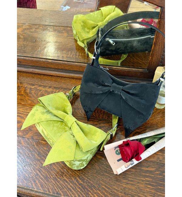 EVRIS「RIBBONハンドBAG」|ハンドバッグ|
