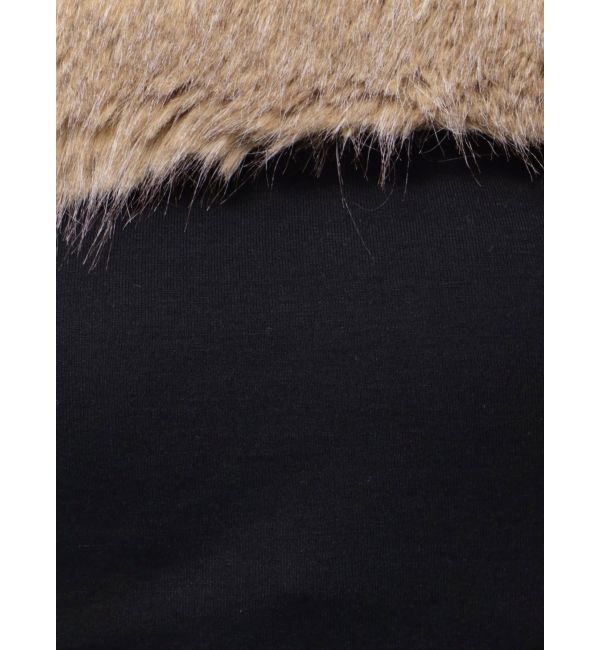 EVRIS「フェイクファードッキングオフショルトップス」|Tシャツ・カットソー|