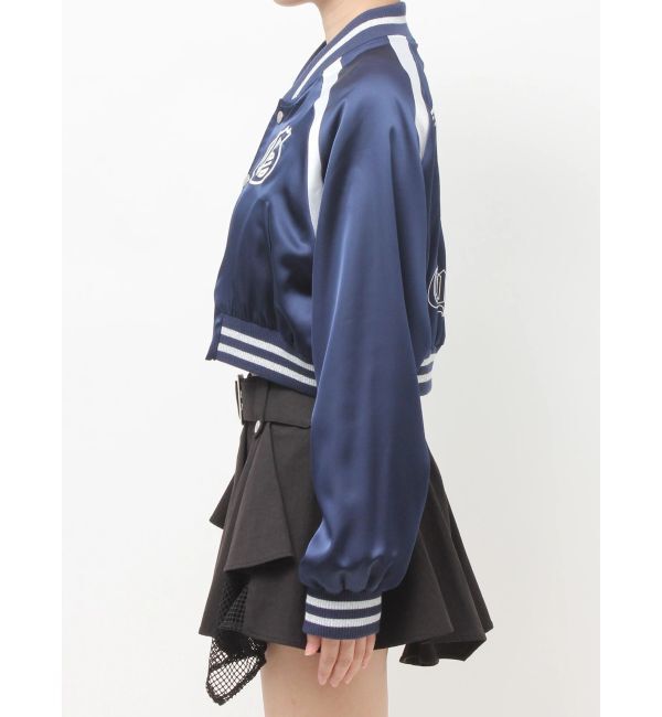 GYDA「BACK GYDA logo Shortブルゾン」|ブルゾン・スタジャン|