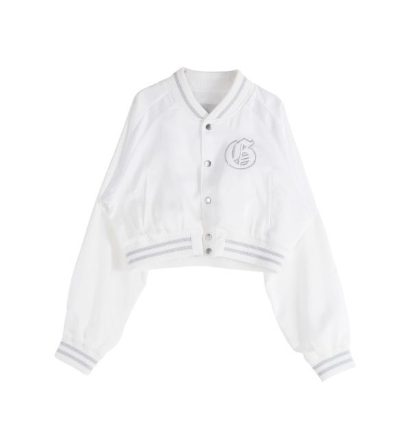 GYDA「BACK GYDA logo Shortブルゾン」|ブルゾン・スタジャン|