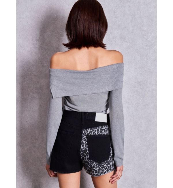 GYDA「GG studs leopardショートパンツ」|その他|