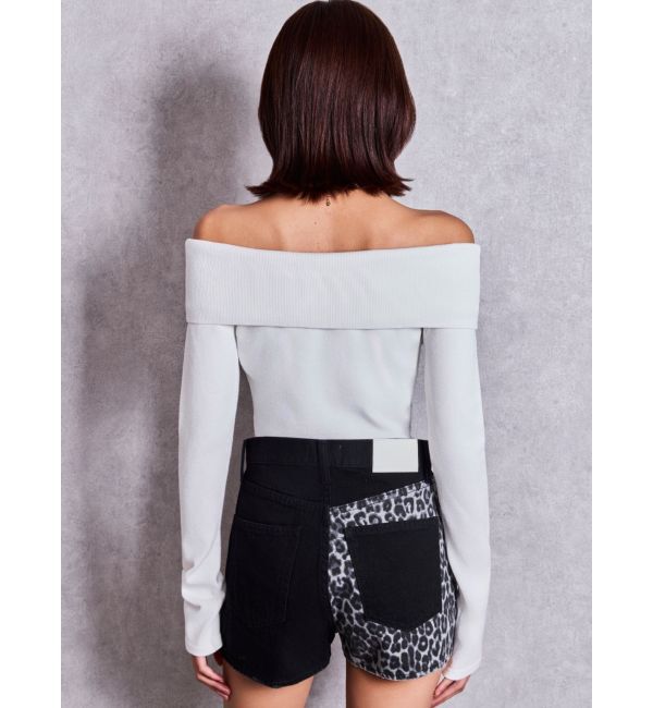 GYDA「GG studs leopardショートパンツ」|その他|