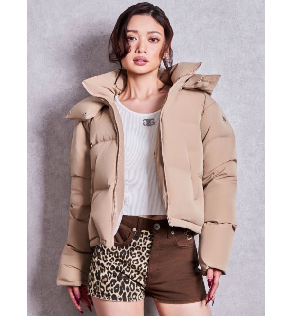 GYDA「GG studs leopardショートパンツ」|その他|