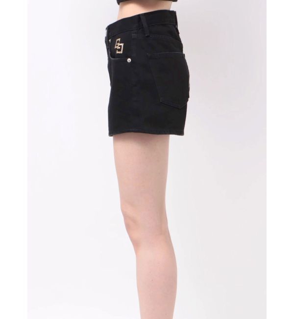GYDA「GG studs leopardショートパンツ」|その他|