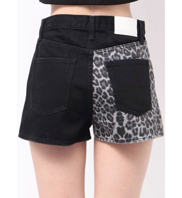 GYDA「GG studs leopardショートパンツ」|その他|