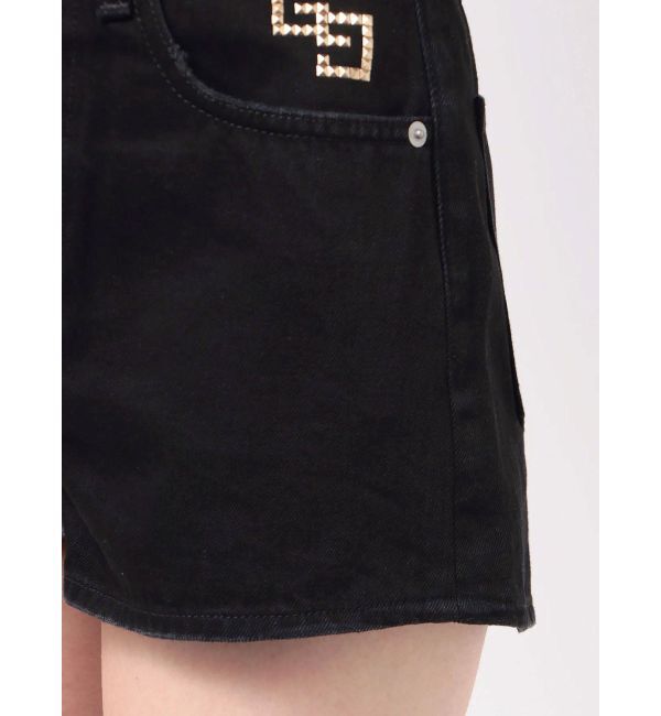 GYDA「GG studs leopardショートパンツ」|その他|
