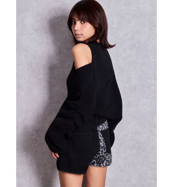 GYDA「GG studs leopardショートパンツ」|その他|