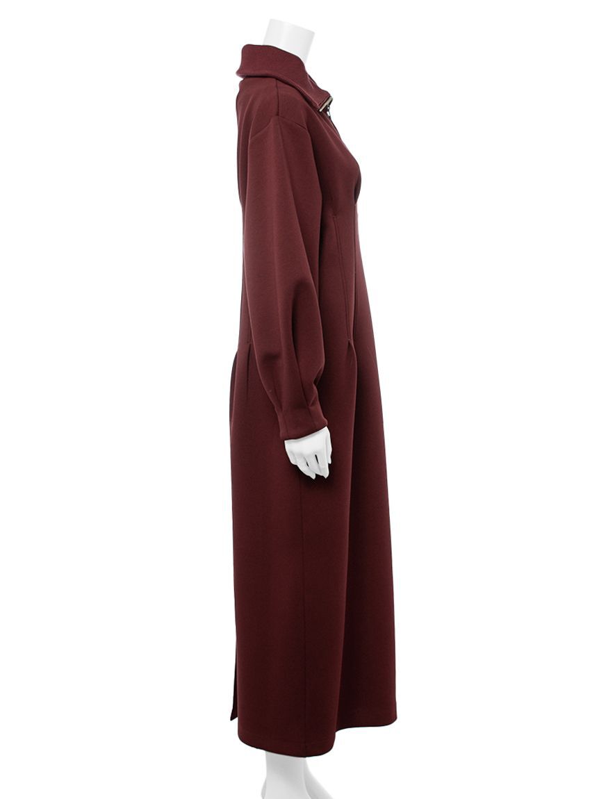 emmi atelier「【ONLINE限定】ハーフジップダンボールワンピース」|ワンピース|