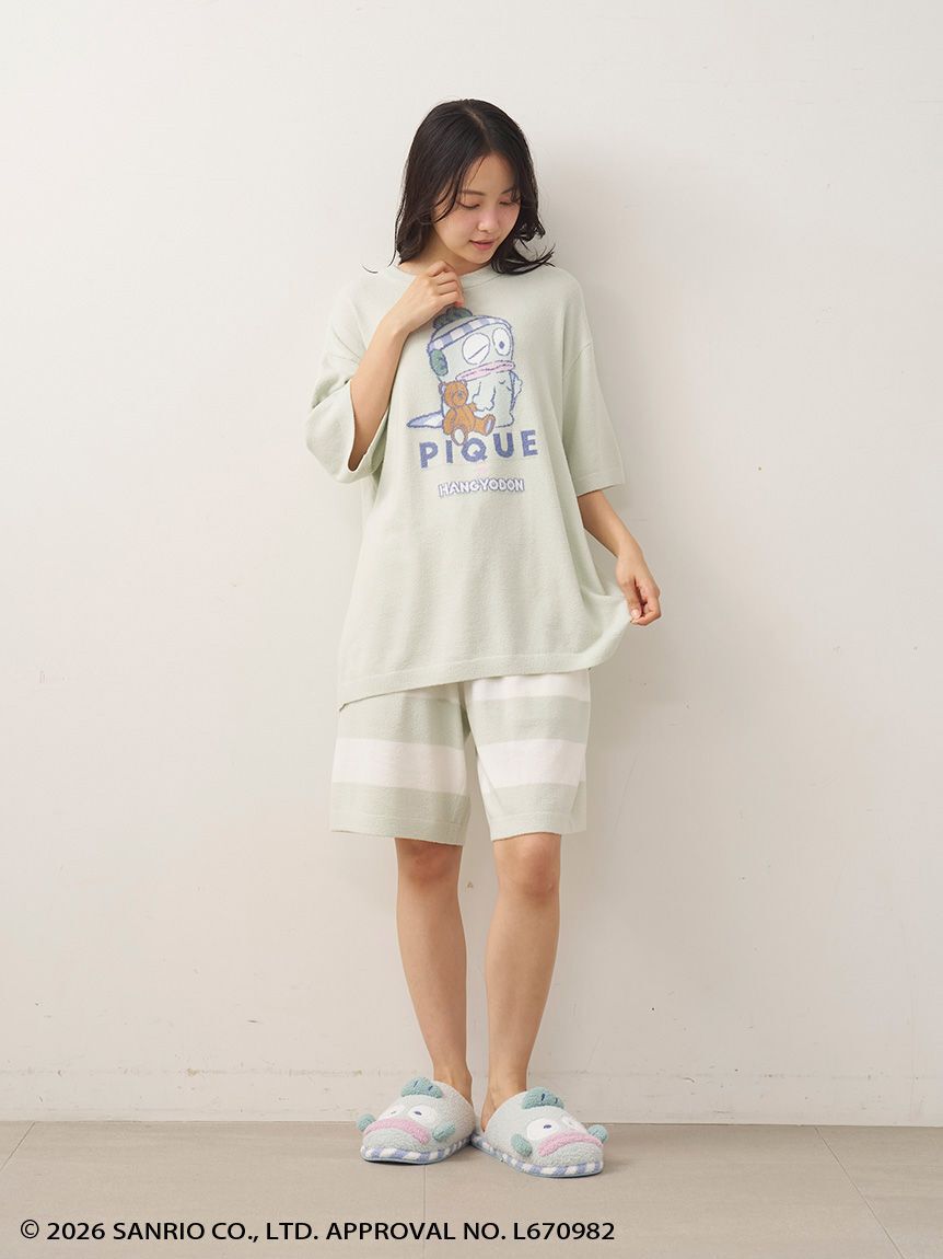GELATO PIQUE HOMME「【ハンギョドン】【HOMME】ジャガードプルオーバー&ハーフパンツセット」|ルームウェア|