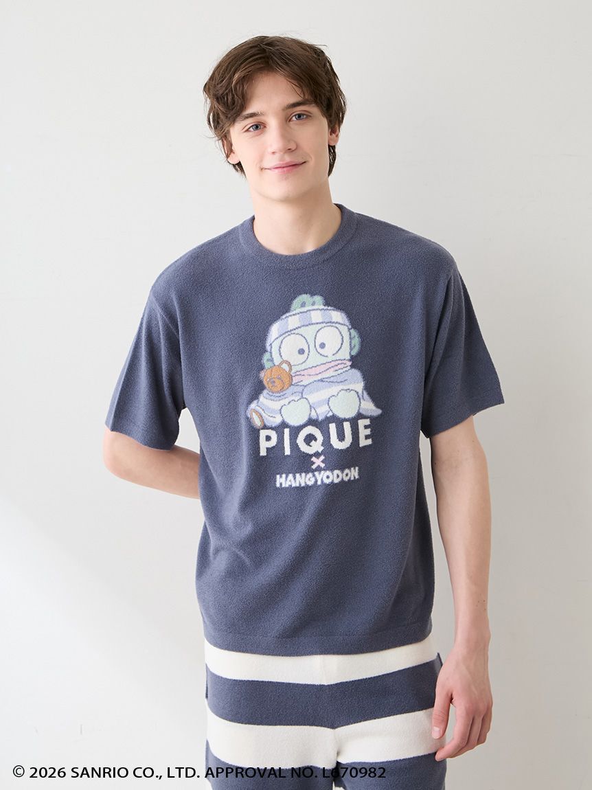GELATO PIQUE HOMME「【ハンギョドン】【HOMME】ジャガードプルオーバー&ハーフパンツセット」|ルームウェア|