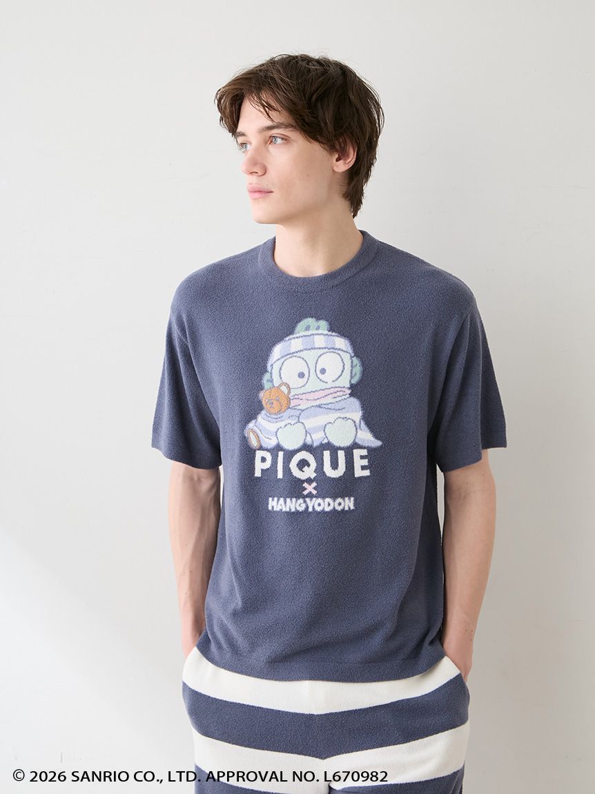 GELATO PIQUE HOMME「【ハンギョドン】【HOMME】ジャガードプルオーバー&ハーフパンツセット」|ルームウェア|