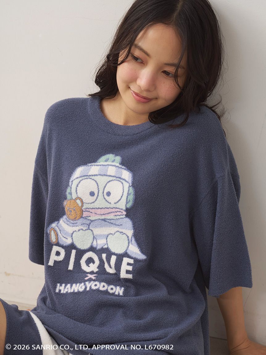 GELATO PIQUE HOMME「【ハンギョドン】【HOMME】ジャガードプルオーバー&ハーフパンツセット」|ルームウェア|