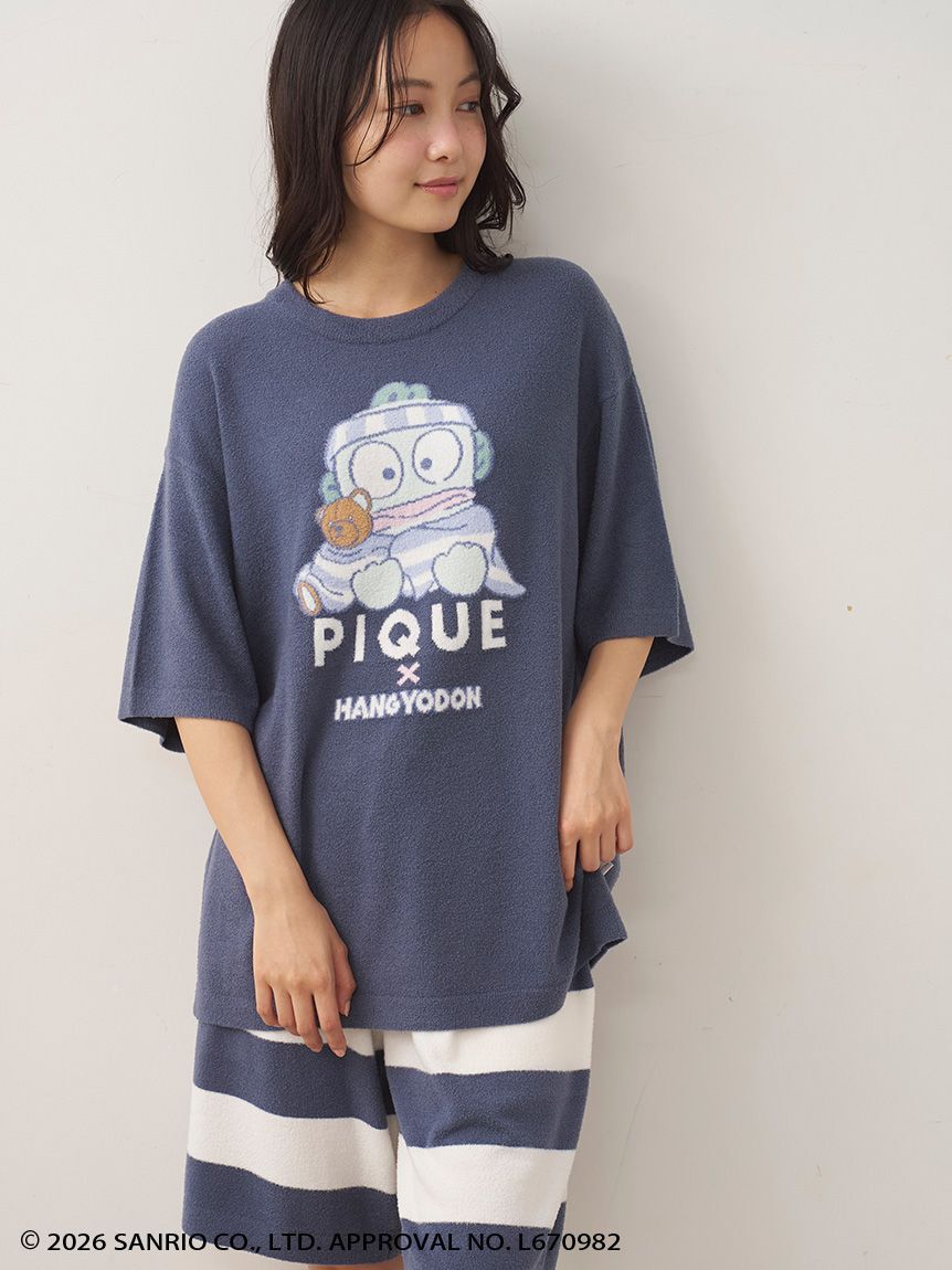 GELATO PIQUE HOMME「【ハンギョドン】【HOMME】ジャガードプルオーバー&ハーフパンツセット」|ルームウェア|