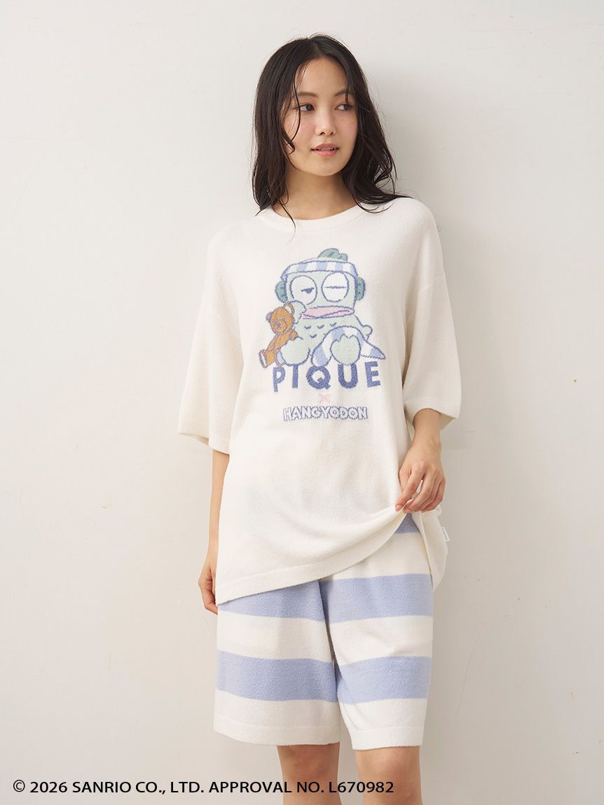 GELATO PIQUE HOMME「【ハンギョドン】【HOMME】ジャガードプルオーバー&ハーフパンツセット」|ルームウェア|
