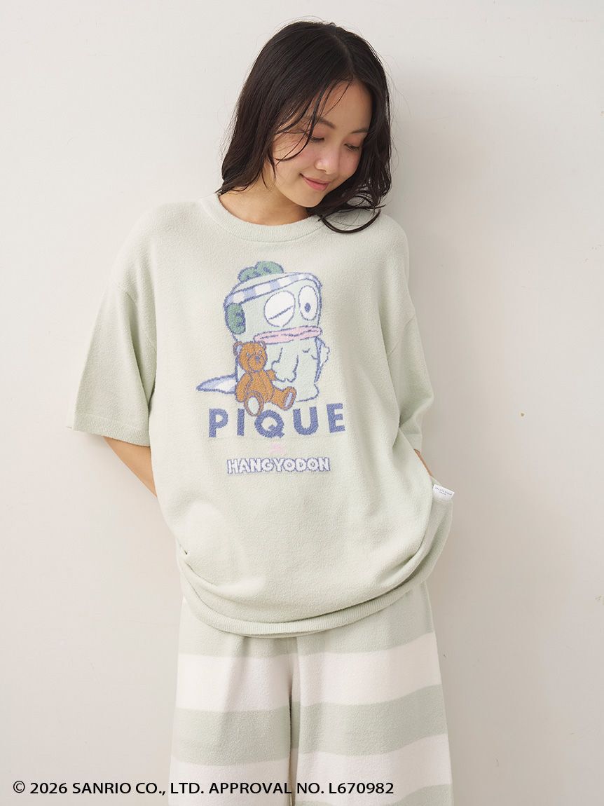 GELATO PIQUE HOMME「【ハンギョドン】【HOMME】ジャガードプルオーバー&ハーフパンツセット」|ルームウェア|
