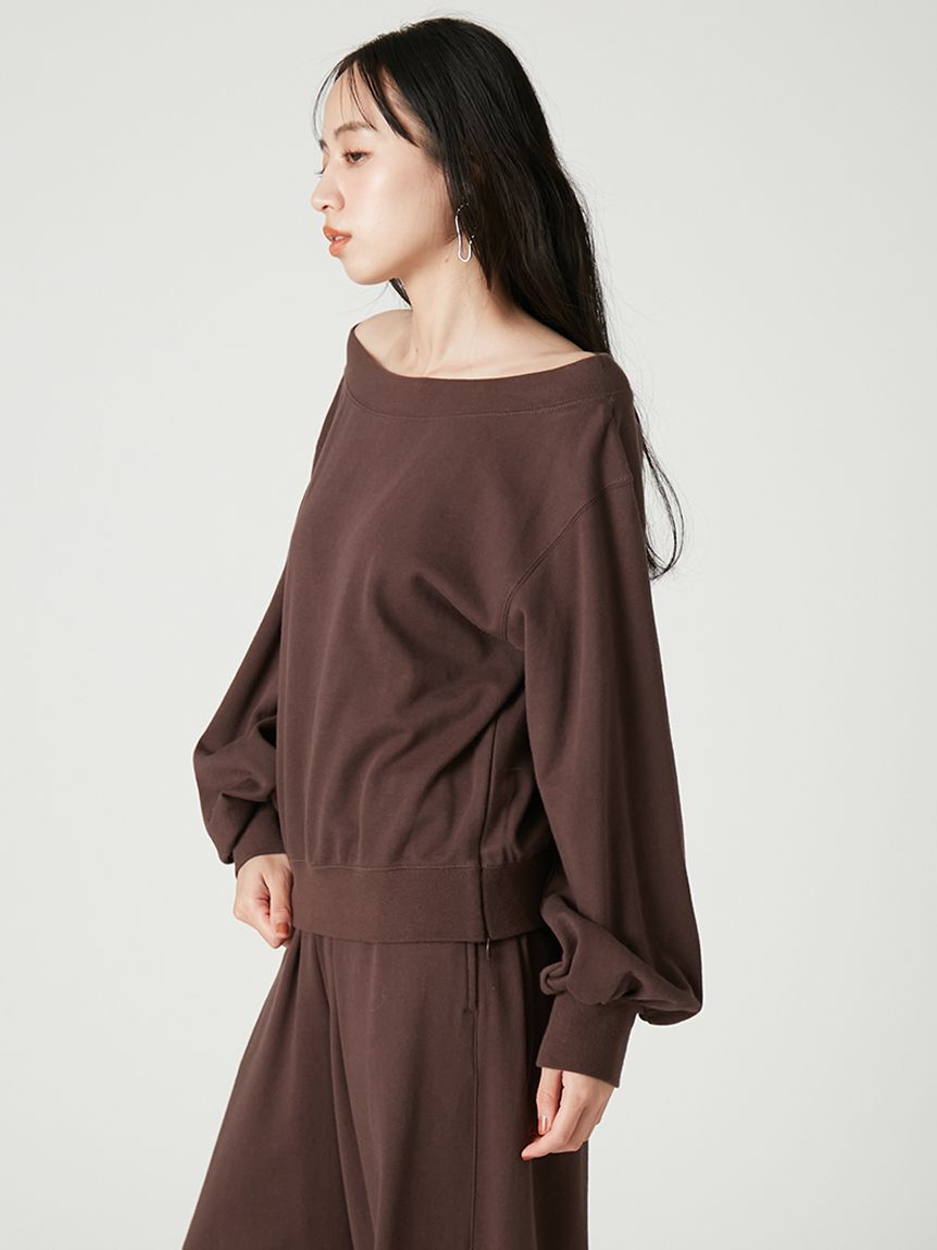 FRAY I.D「2wayレーストリムオフショルスウェット」|Tシャツ・カットソー|