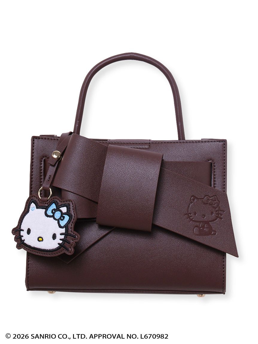 FRAY I.D「【ハローキティ】【ルエル】リボンミドルバッグ」|ハンドバッグ|