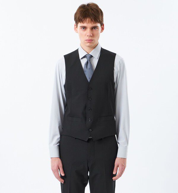MACKINTOSH PHILOSOPHY「トロッター ウェストコート ＃109 ウール混ストレッチトロピカル」|その他|