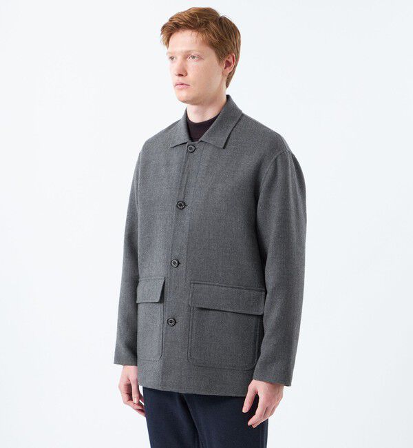 MACKINTOSH PHILOSOPHY「【WEB&一部店舗限定】リバーシブルカーコート 高密度リバークロス」|レインコート|