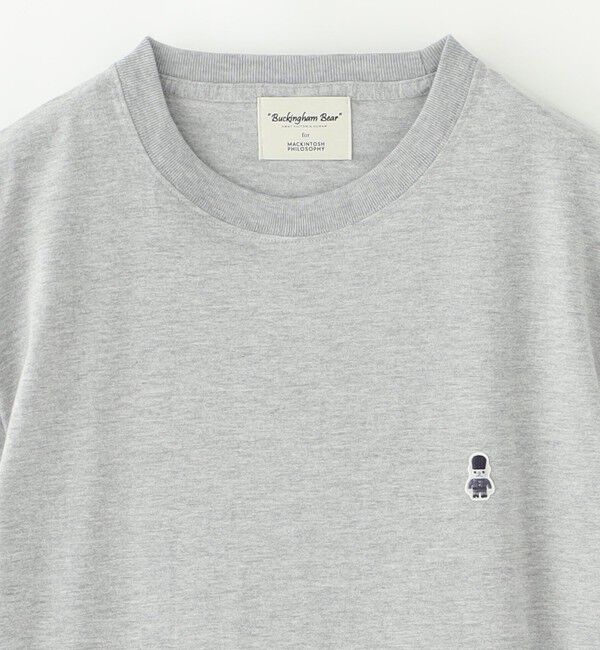 MACKINTOSH PHILOSOPHY「【WEB&一部店舗限定】バッキンガムベア 5.6oz クルーネックワンポイントTシャツ」|Tシャツ・カットソー|