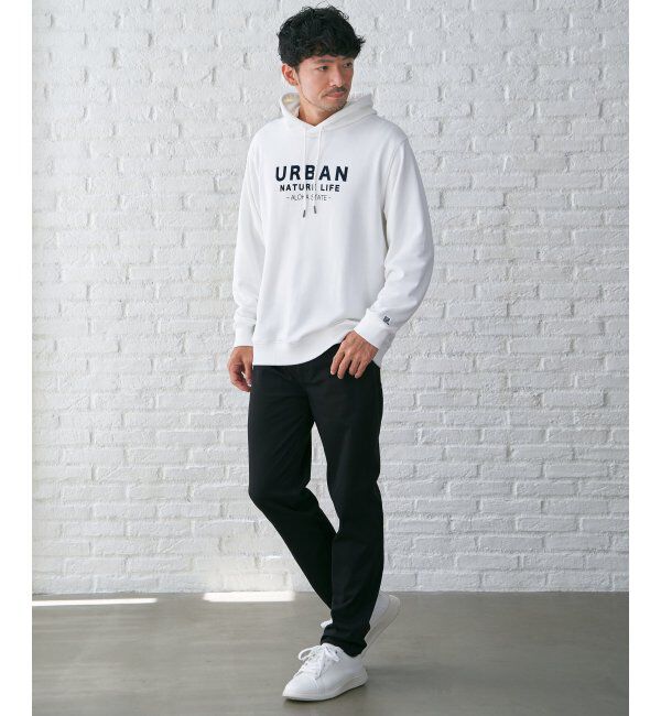 ikka「URBAN NATURE LIFE アーバンネイチャーライフ スウェットプルパーカ」|パーカー|