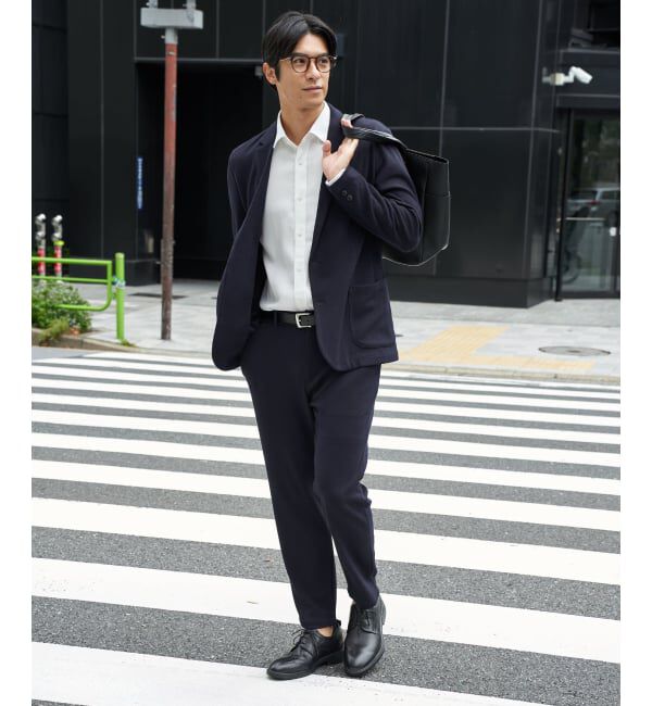IKKA LOUNGE「【セットアップ対応】GOKU楽ワーク ウールライクダンボールパンツ」|その他|