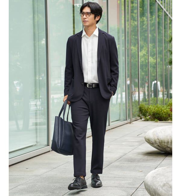 IKKA LOUNGE「【セットアップ対応】GOKU楽ワーク ウールライクダンボールパンツ」|その他|