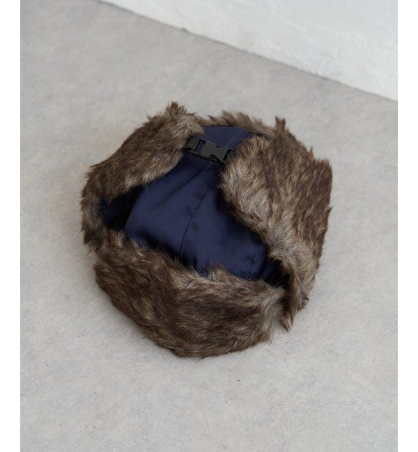 VENCE share style「ブラウンファーフライトキャップ」|その他|