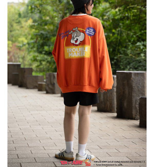VENCE share style「TOM and JERRY トムとジェリー クルーネックスウェット」|スウェット・ジャージ|