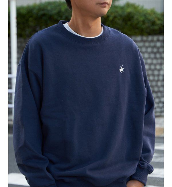 VENCE share style「BEVERLY HILLS POLO CLUB 裏起毛クルーネックプルオーバー」|スウェット・ジャージ|