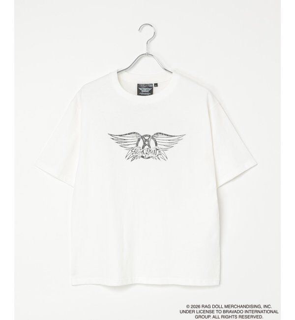 VENCE share style「Aerosmith エアロスミス バンドTシャツ」|Tシャツ・カットソー|ホワイト
