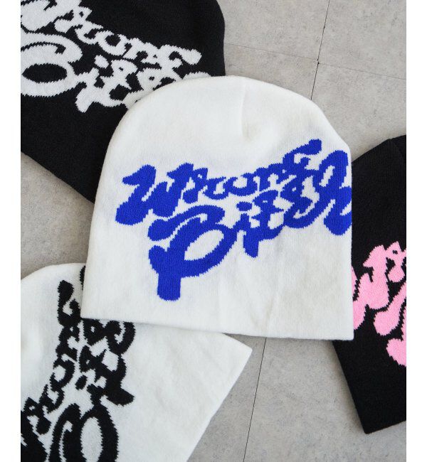 VENCE share style「スプレーアートビーニー」|その他|ホワイト