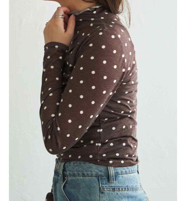 VENCE share style「シアードットハイネックプルオーバー」|その他|