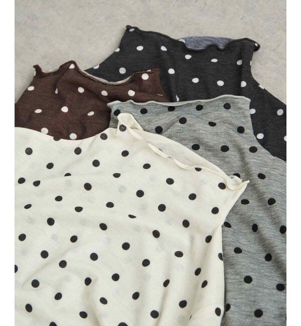 VENCE share style「シアードットハイネックプルオーバー」|その他|