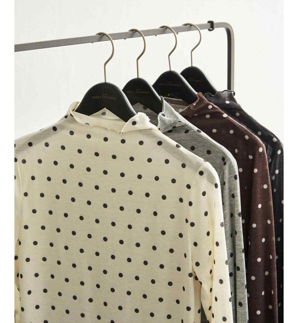 VENCE share style「シアードットハイネックプルオーバー」|その他|