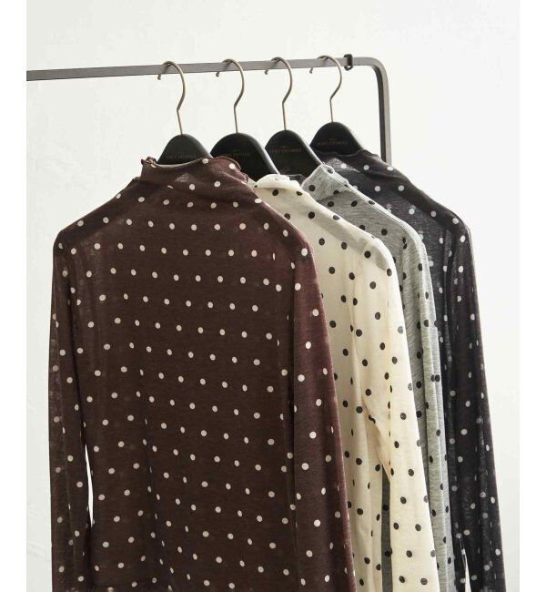 VENCE share style「シアードットハイネックプルオーバー」|その他|