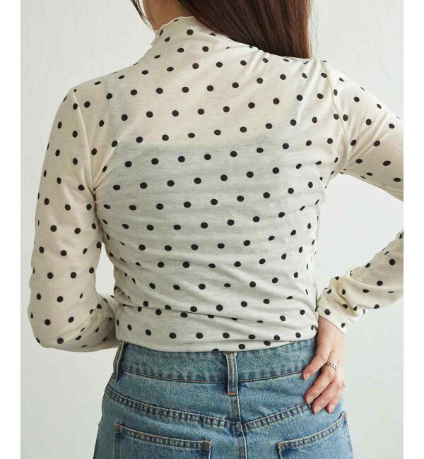 VENCE share style「シアードットハイネックプルオーバー」|その他|