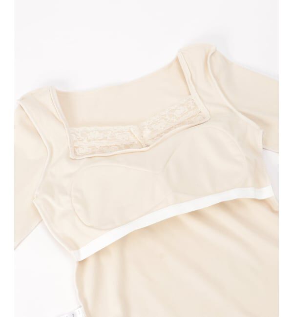 VENCE share style「リボンレースカップインTシャツ」|その他|