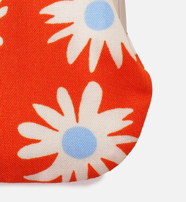 Marimekko「Rakastaa Ei Rakasta Silmalasikukkaro がま口ポーチ」|ポーチ|